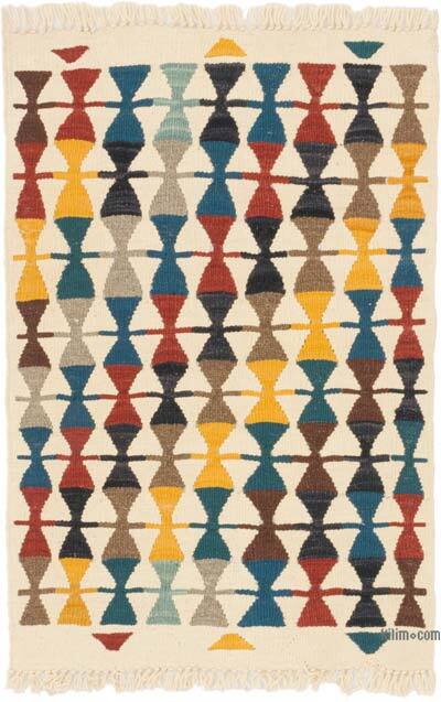 Yeni Kök Boya El Dokuma Kilim - 60 cm x 88 cm