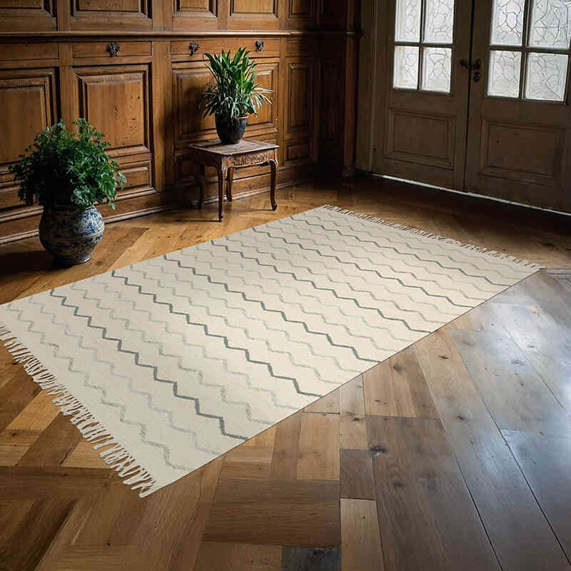 Yeni Kök Boya El Dokuma Kilim - 155 cm x 240 cm - K0074273