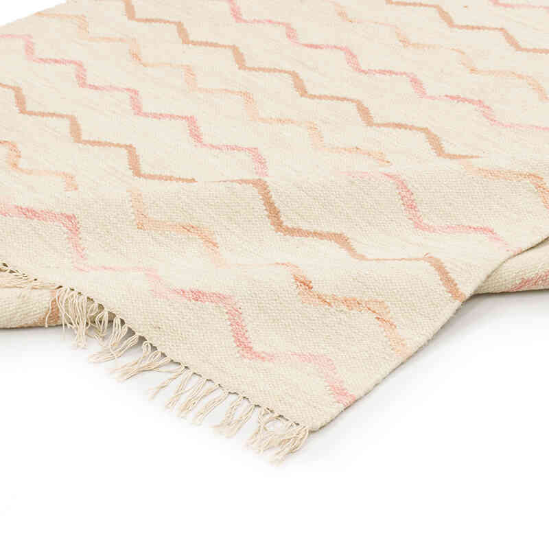 New Hand-Woven Kilim Rug - 5' 2" x 7' 10" (62" x 94") - K0074274