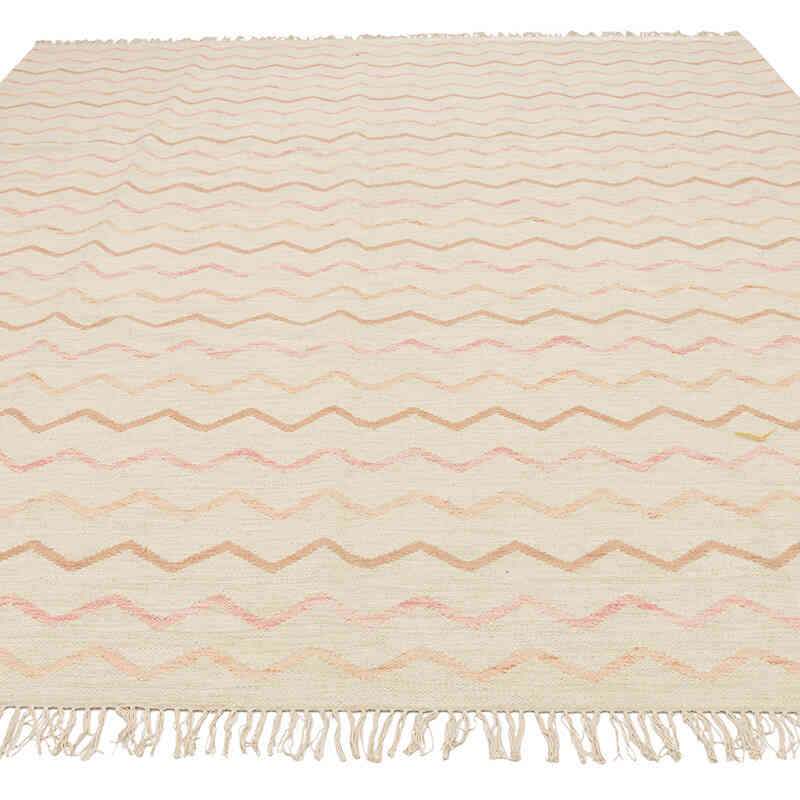 New Hand-Woven Kilim Rug - 8'  x 10'  (96" x 120") - K0074275