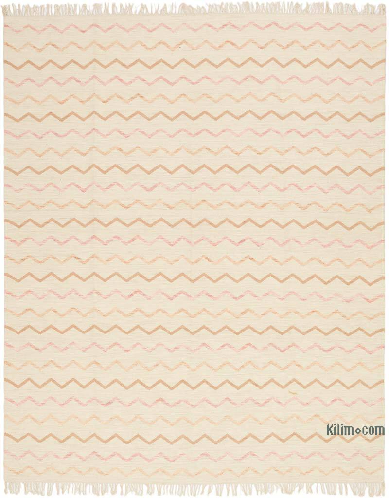 New Hand-Woven Kilim Rug - 8'  x 10'  (96" x 120") - K0074275