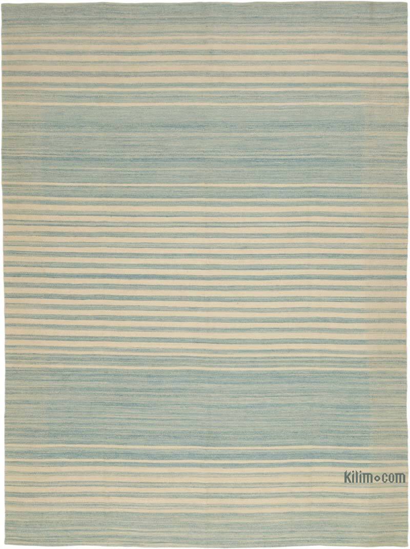 New Hand-Woven Kilim Rug - 8' 10" x 11' 10" (106" x 142") - K0074278