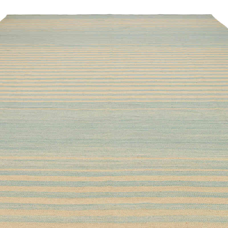 New Hand-Woven Kilim Rug - 10'  x 14'  (120" x 168") - K0074287