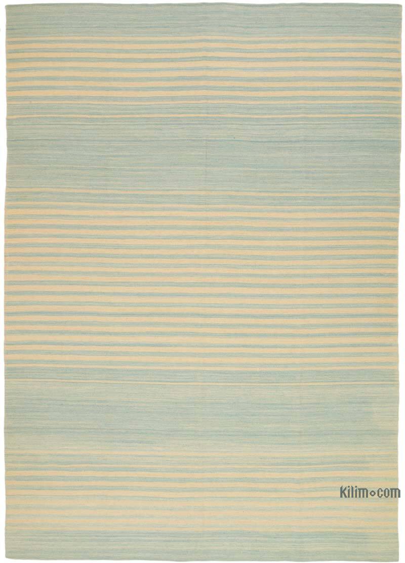 New Hand-Woven Kilim Rug - 10'  x 14'  (120" x 168") - K0074287