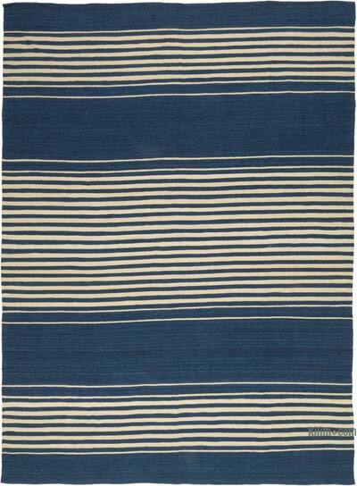 New Hand-Woven Kilim Rug - 10'  x 13' 7" (120" x 163")