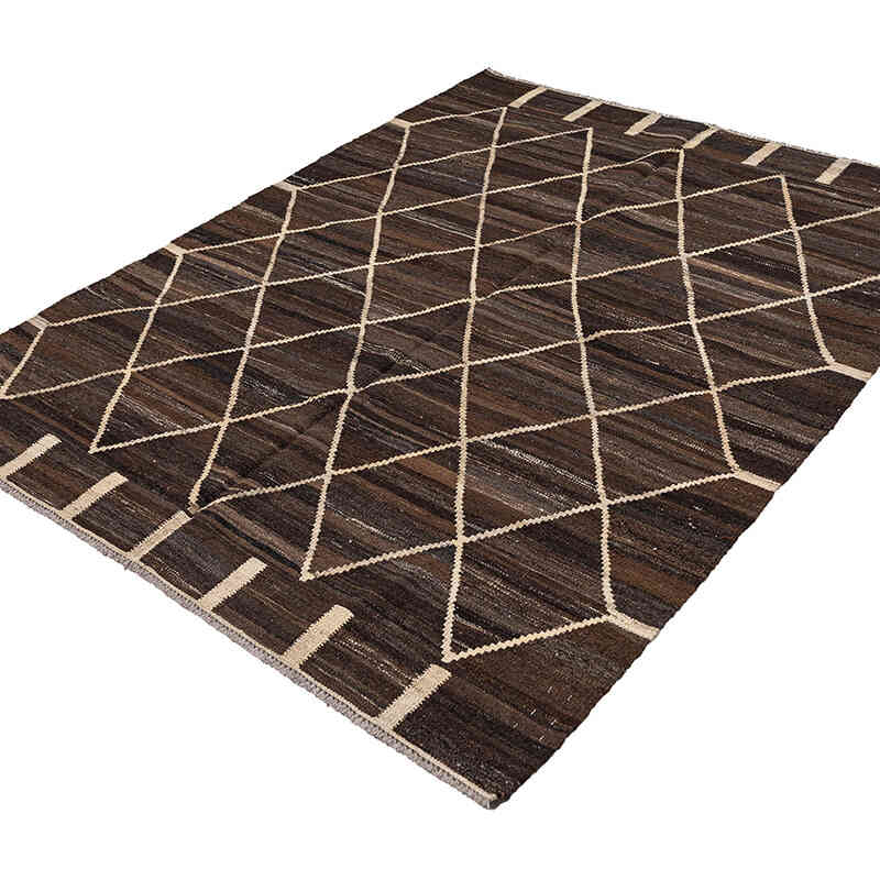 Nueva Alfombra Kilim - 156 cm x 197 cm - K0074298