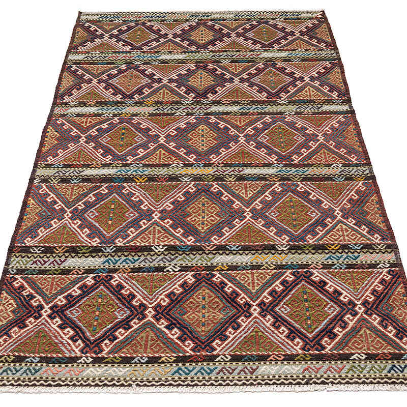 Nueva Alfombra Kilim - 103 cm x 210 cm - K0074300
