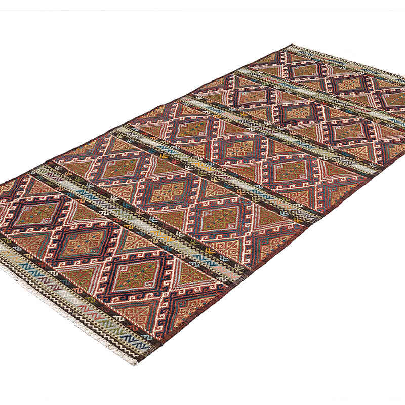Nueva Alfombra Kilim - 103 cm x 210 cm - K0074300