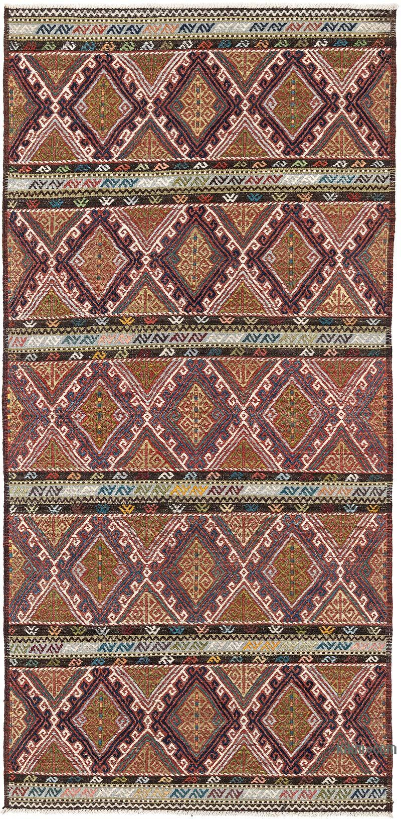 Nueva Alfombra Kilim - 103 cm x 210 cm - K0074300