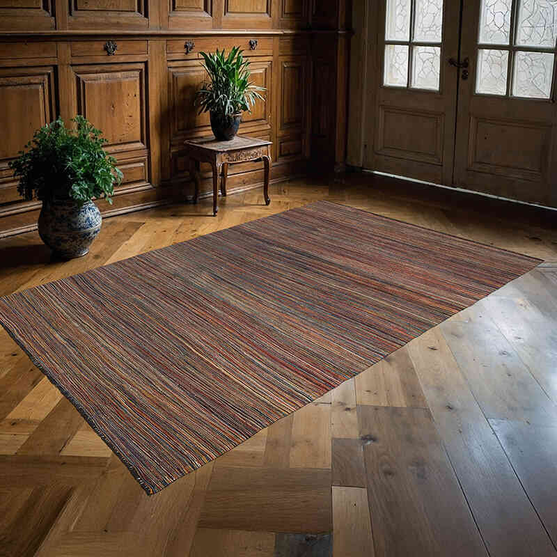 Nueva Alfombra Kilim - 165 cm x 261 cm - K0074305