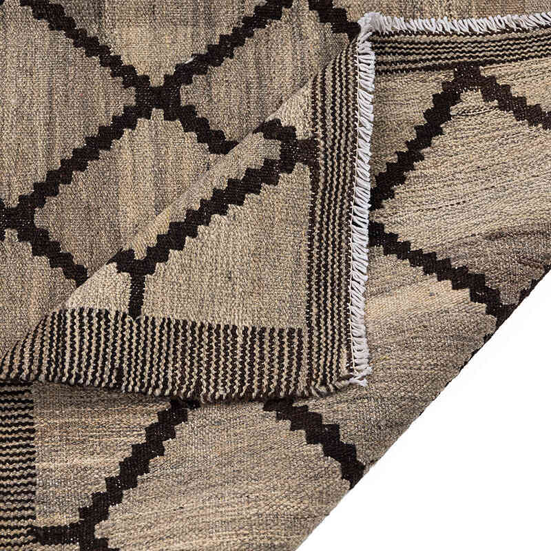 New Hand-Woven Kilim Rug - 5' 3" x 6' 8" (63" x 80") - K0074309