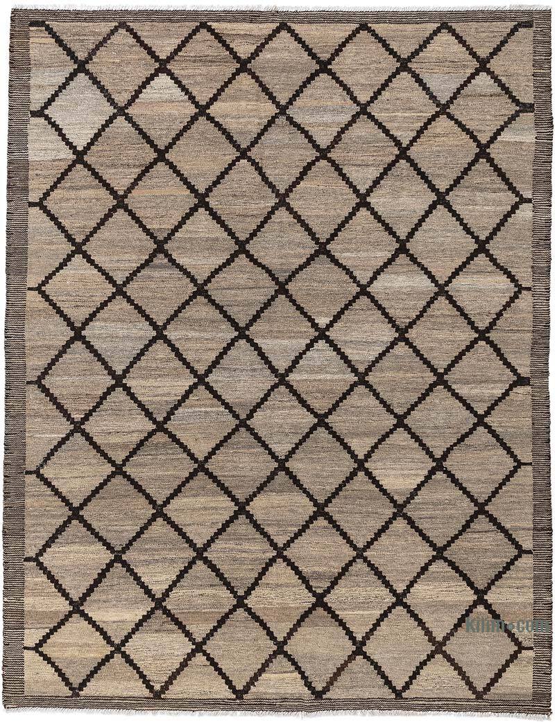 New Hand-Woven Kilim Rug - 5' 3" x 6' 8" (63" x 80") - K0074309