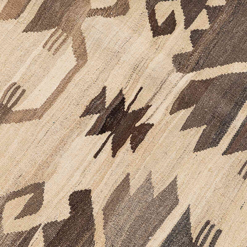 New Hand-Woven Kilim Rug - 6' 8" x 9' 8" (80" x 116") - K0074312