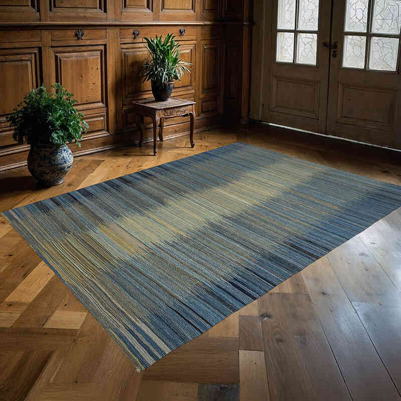 Nueva Alfombra Kilim - 176 cm x 242 cm - K0074318