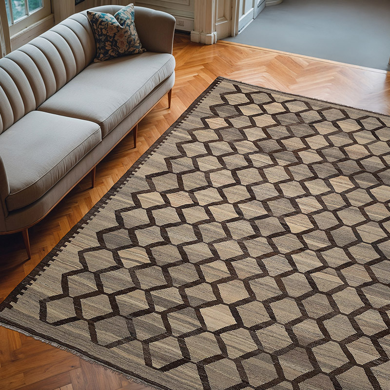 Yeni El Dokuma Kilim - 251 cm x 298 cm - K0074320
