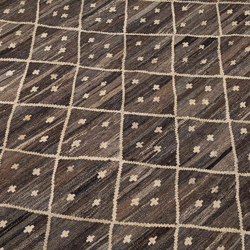 New Hand-Woven Kilim Rug - 6' 4" x 9' 9" (76" x 117") - K0074322