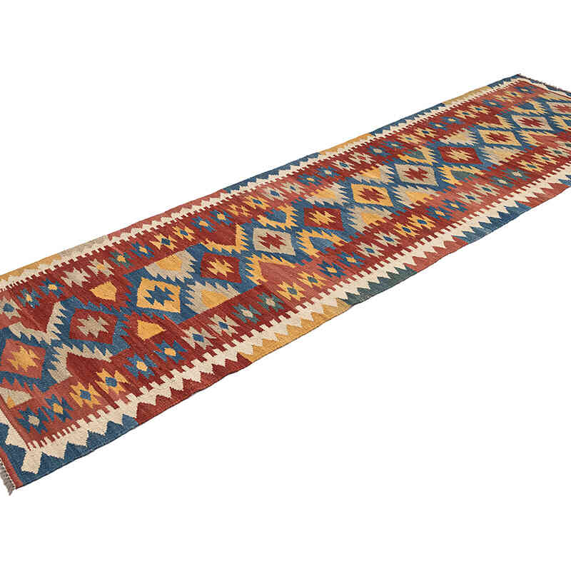 Nueva Alfombra Kilim - 80 cm x 293 cm - K0074329