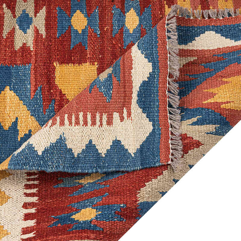Nueva Alfombra Kilim - 80 cm x 293 cm - K0074329