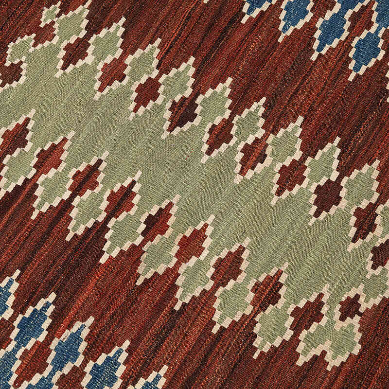 New Hand-Woven Kilim Rug - 3' 5" x 4' 10" (41" x 58") - K0074330