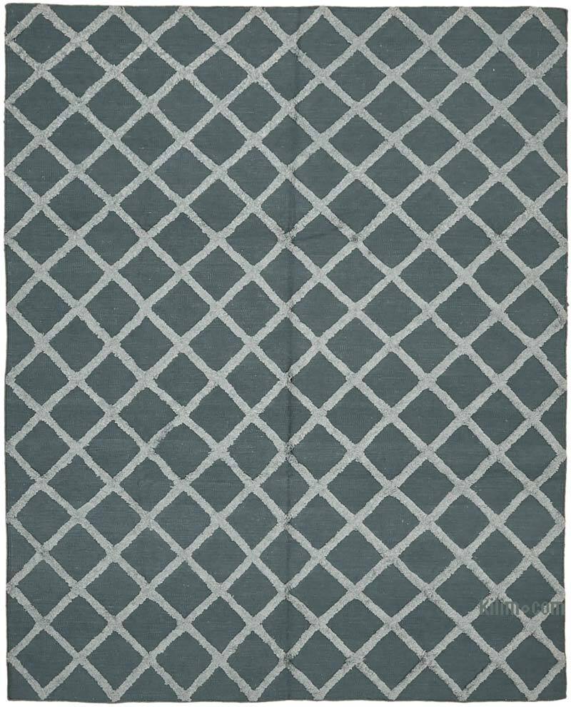 New Hand-Woven Nepal Rug - 8' 7" x 10'  (103" x 120") - K0074377