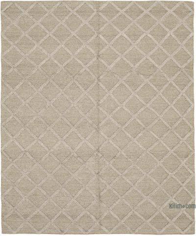 New Hand-Woven Nepal Rug - 8' 1" x 10'  (97" x 120")