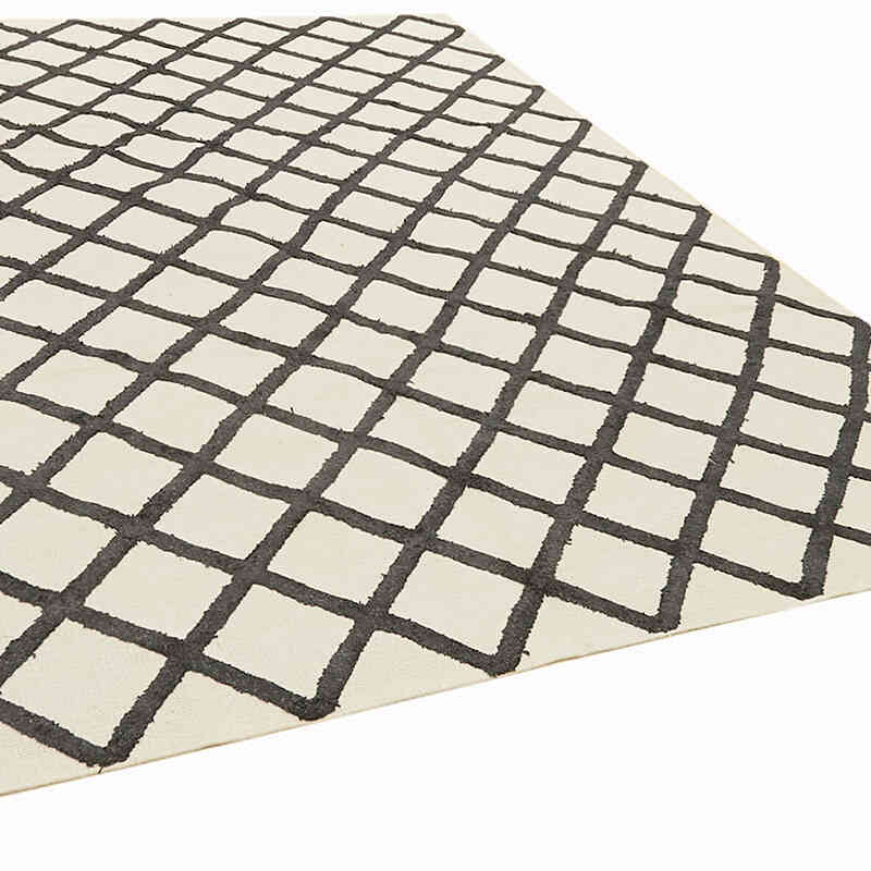 Yeni El Dokuma Nepal Kilimi - 244 cm x 305 cm - K0074406