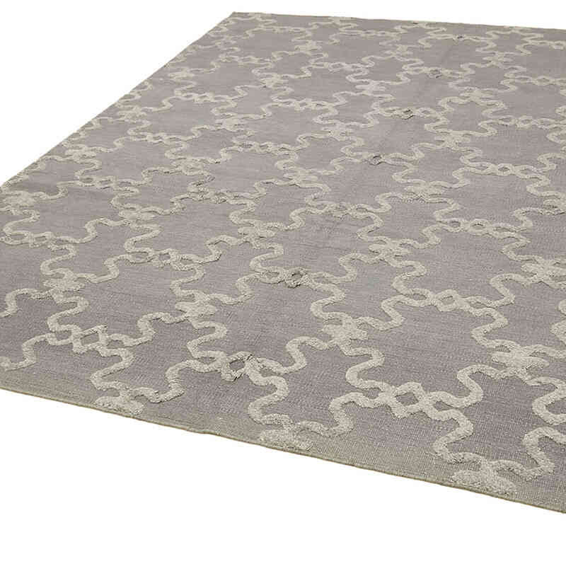 Yeni El Dokuma Nepal Kilimi - 244 cm x 305 cm - K0074412