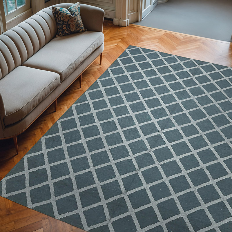 New Hand-Woven Nepal Rug - 8' 1" x 10'  (97" x 120") - K0074428