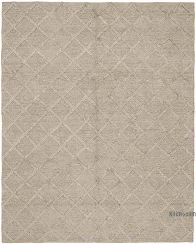 New Hand-Woven Nepal Rug - 8' 1" x 10'  (97" x 120")