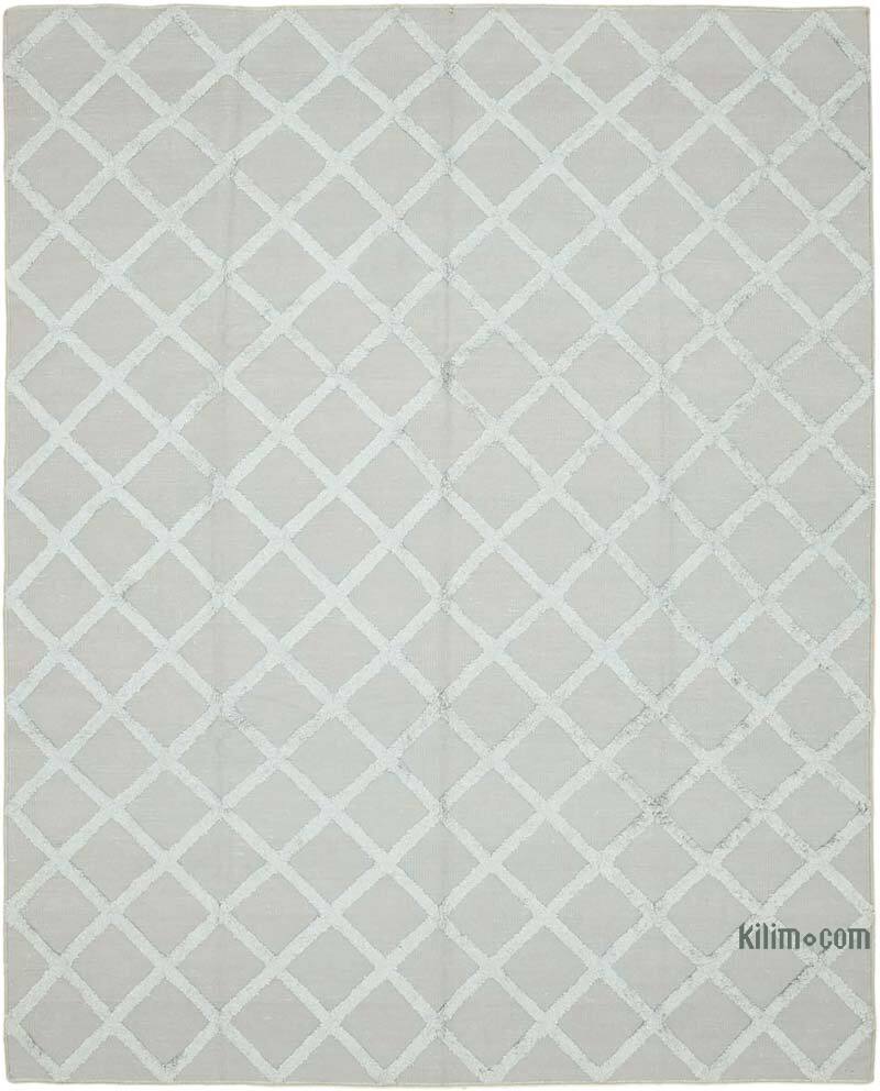 New Hand-Woven Nepal Rug - 8' 1" x 10'  (97" x 120") - K0074451