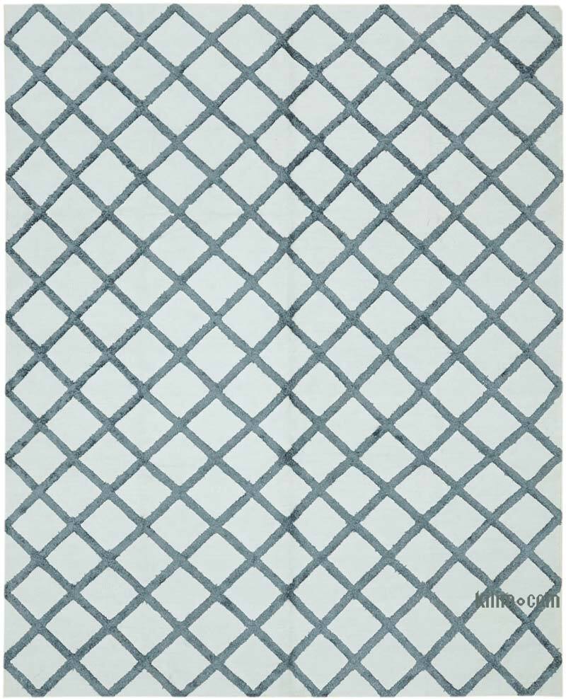 New Hand-Woven Nepal Rug - 8' 1" x 10'  (97" x 120") - K0074452