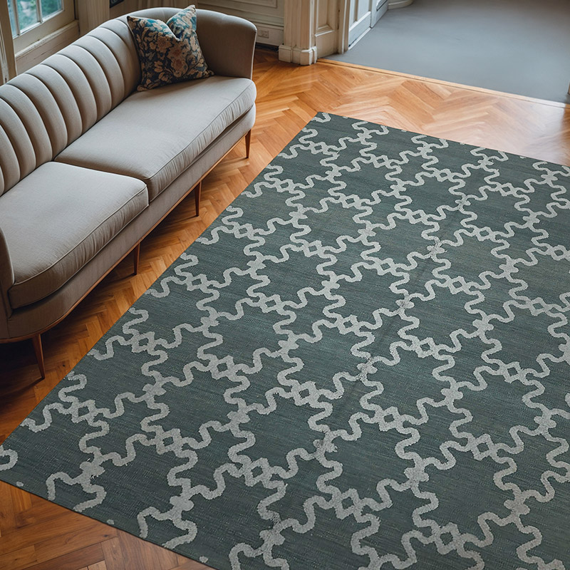 New Hand-Woven Nepal Rug - 8'  x 10'  (96" x 120") - K0074456