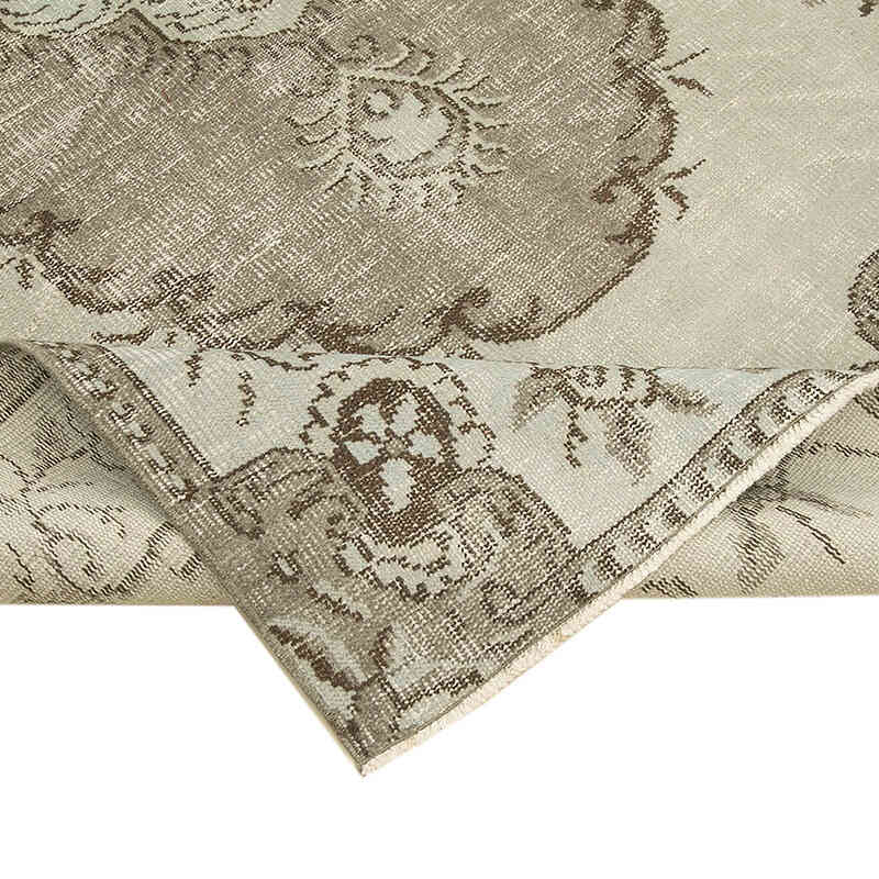 Alfombra Turca Vintage Sobre-teñida - 158 cm x 258 cm - K0074462
