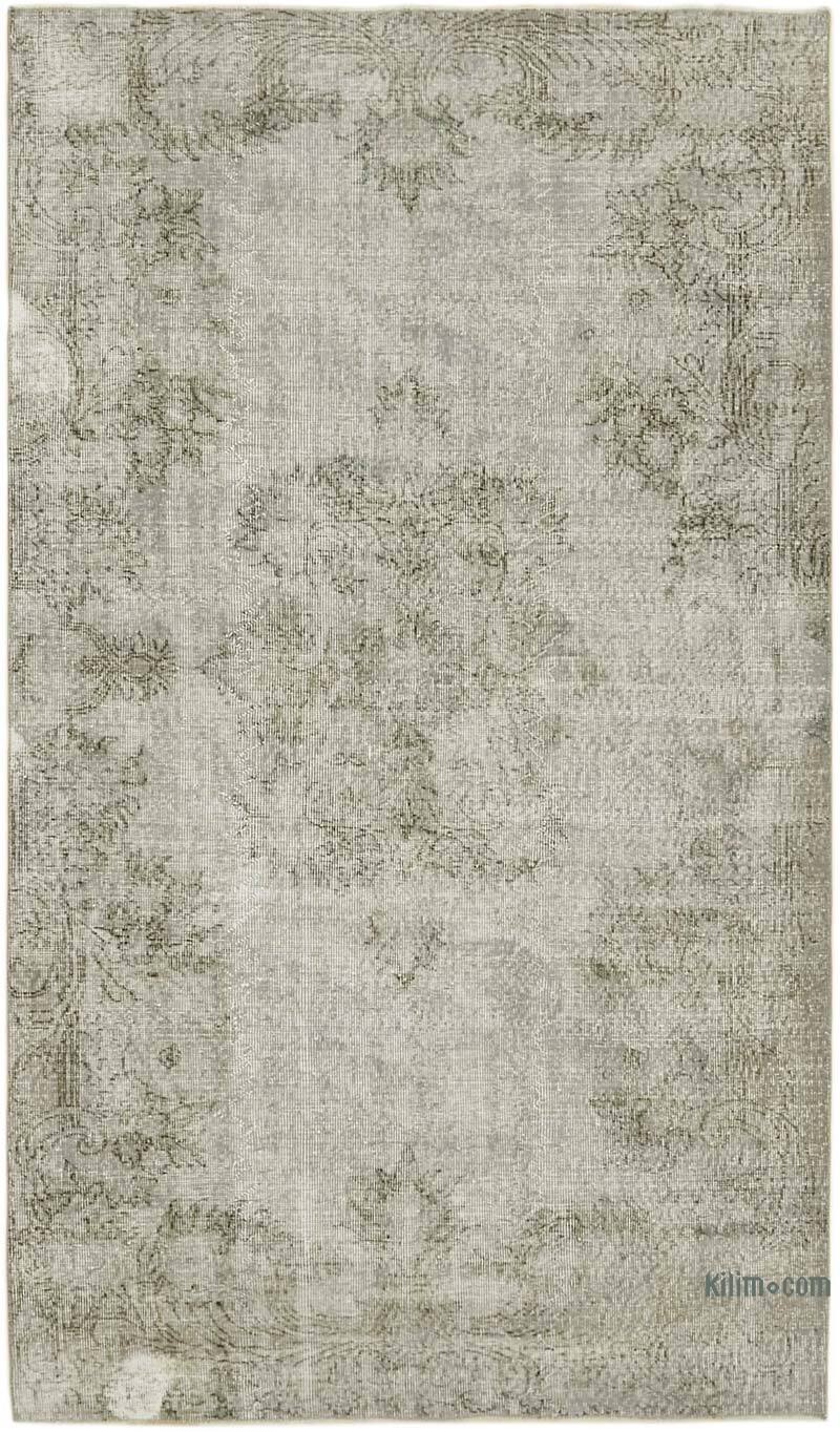 Boyalı El Dokuma Vintage Halı - 156 cm x 270 cm - K0074463