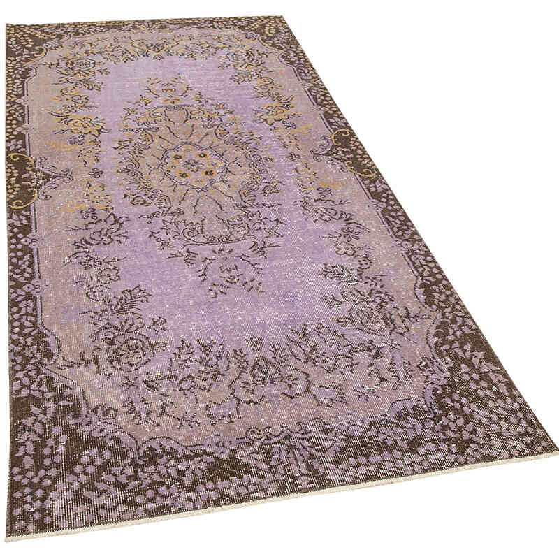 Alfombra Turca Vintage Sobre-teñida - 110 cm x 231 cm - K0074470