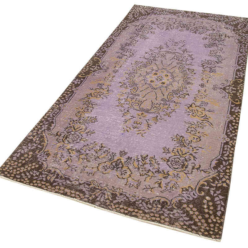 Alfombra Turca Vintage Sobre-teñida - 110 cm x 231 cm - K0074470