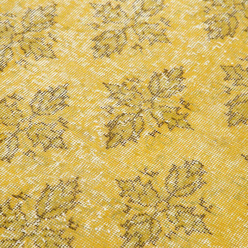 Over-dyed Vintage Hand-Knotted Turkish Rug - 3' 9" x 6' 4" (45" x 76") - K0074472