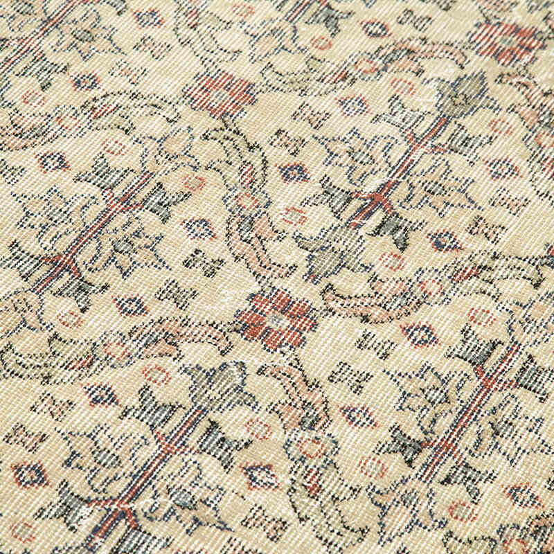 Vintage Turkish Hand-Knotted Rug - 3' 9" x 7'  (45" x 84") - K0074477