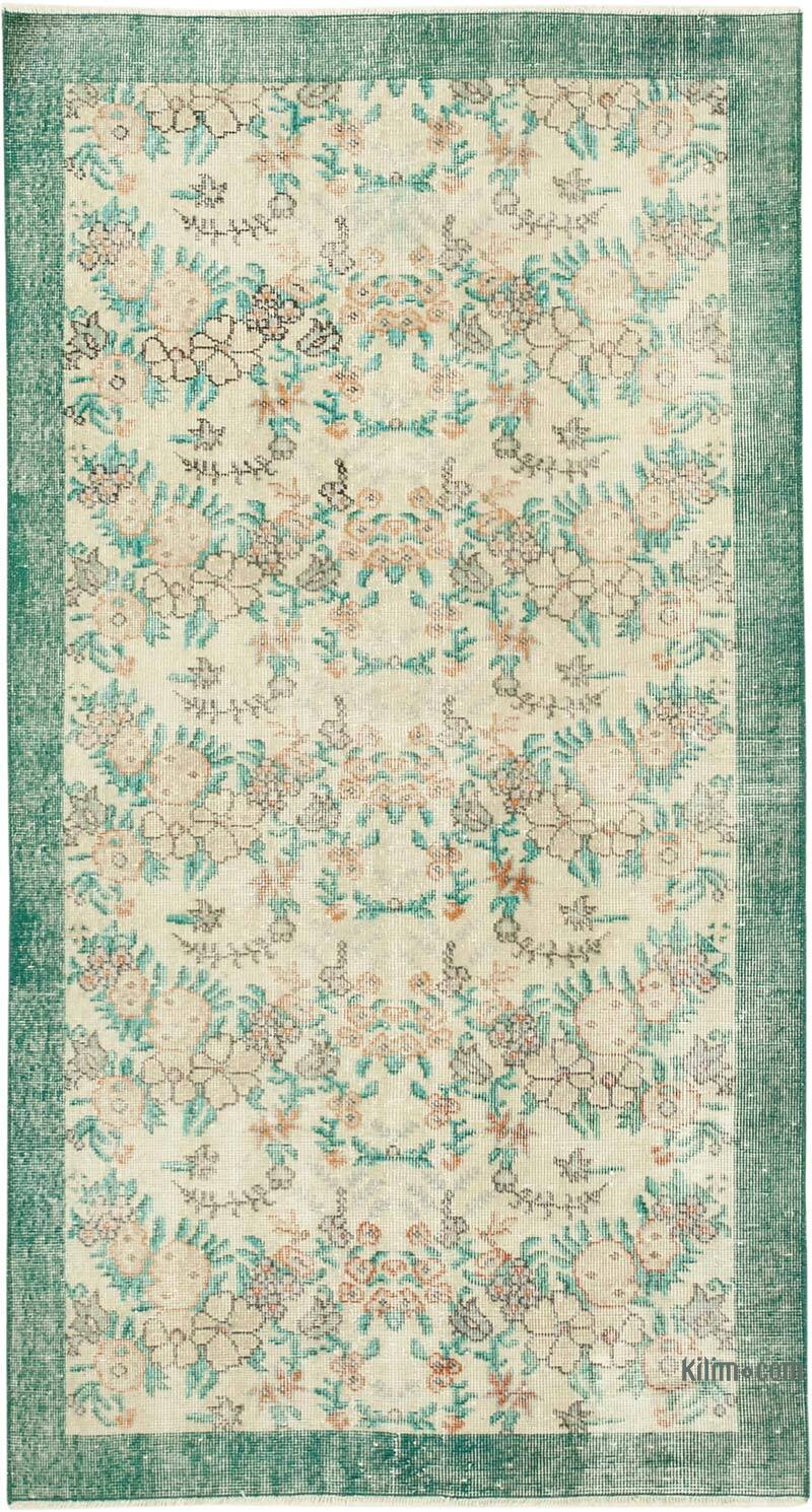 Vintage Turkish Hand-Knotted Rug - 3' 9" x 6' 9" (45" x 81") - K0074481