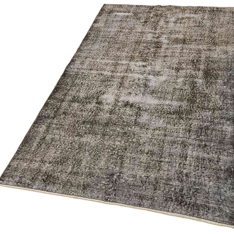Over-dyed Vintage Hand-Knotted Turkish Rug - 3' 7" x 6' 9" (43" x 81") - K0074485