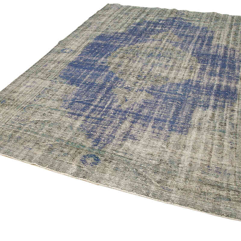 Vintage Turkish Hand-Knotted Rug - 7' 3" x 9' 10" (87" x 118") - K0074488