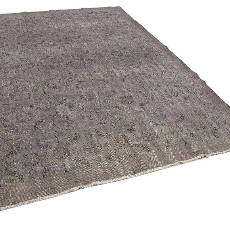 Boyalı El Dokuma Vintage Halı - 212 cm x 318 cm - K0074493