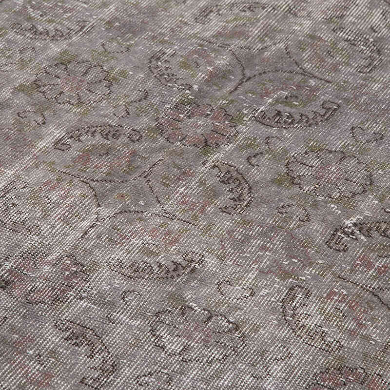 Boyalı El Dokuma Vintage Halı - 212 cm x 318 cm - K0074493