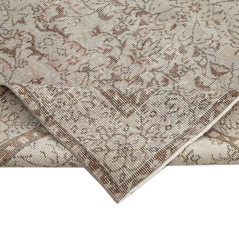 Over-dyed Vintage Hand-Knotted Turkish Rug - 6' 11" x 10' 4" (83" x 124") - K0074495