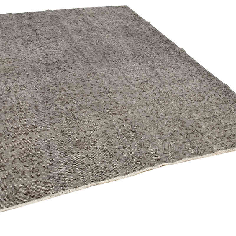 Boyalı El Dokuma Vintage Halı - 230 cm x 301 cm - K0074498