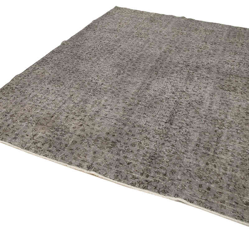 Boyalı El Dokuma Vintage Halı - 230 cm x 301 cm - K0074498