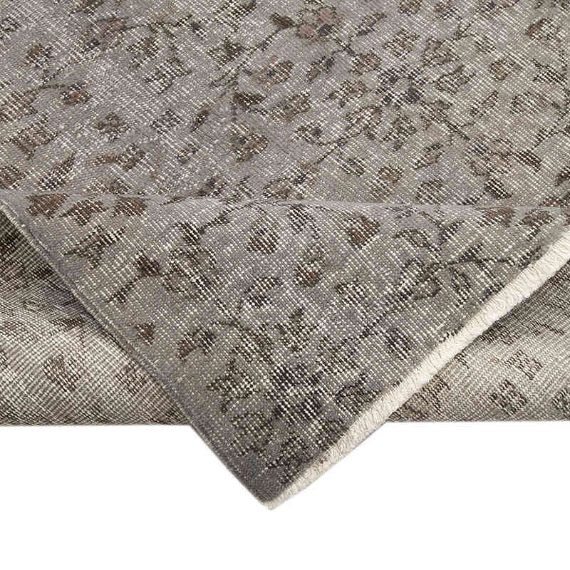 Boyalı El Dokuma Vintage Halı - 230 cm x 301 cm - K0074498
