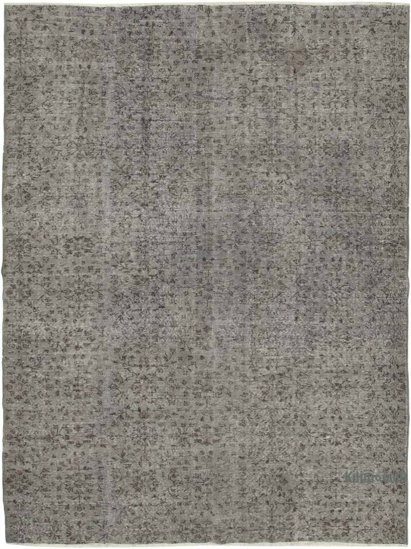Boyalı El Dokuma Vintage Halı - 230 cm x 301 cm - K0074498