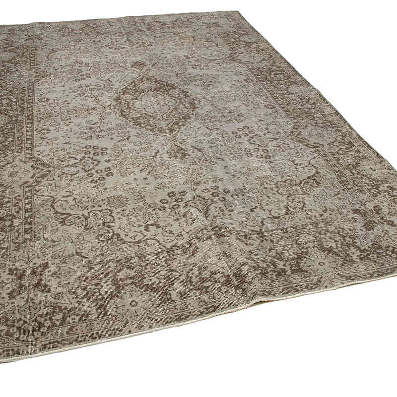 Over-dyed Vintage Hand-Knotted Turkish Rug - 6' 11" x 10' 4" (83" x 124") - K0074499