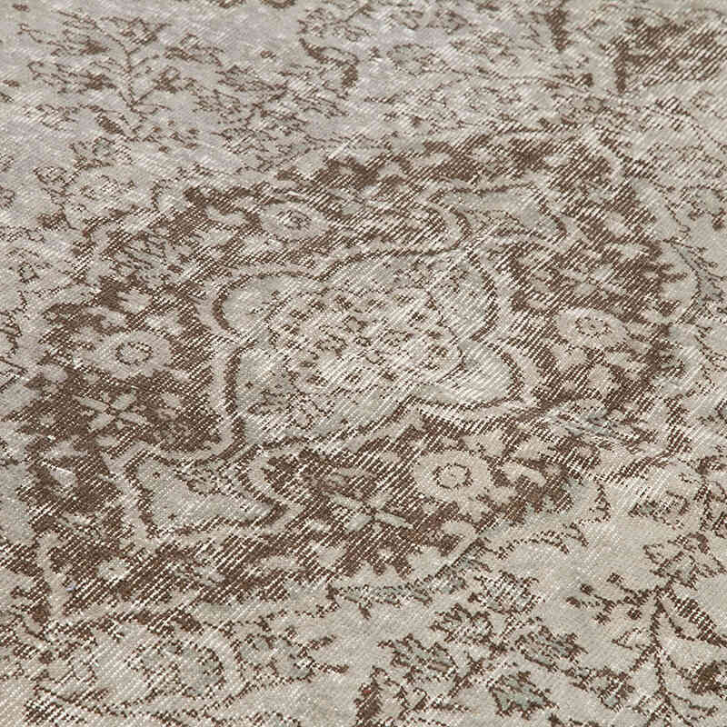 Over-dyed Vintage Hand-Knotted Turkish Rug - 6' 11" x 10' 4" (83" x 124") - K0074499